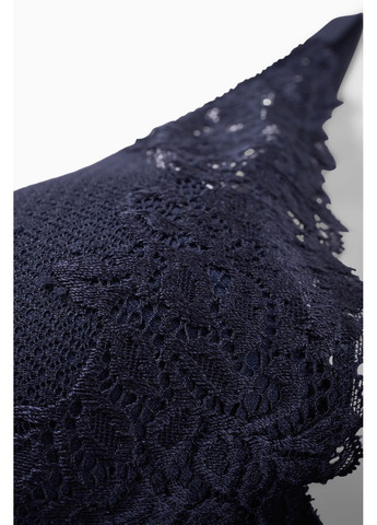 Темно-синій мереживний бюстгальтер C&A