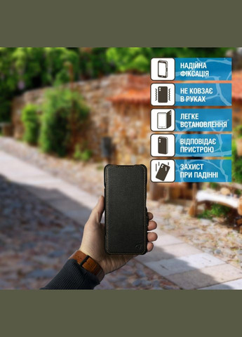 Чехол книжка Premium для Motorola Edge 50 Чёрный (77904) Stenk (305665396)