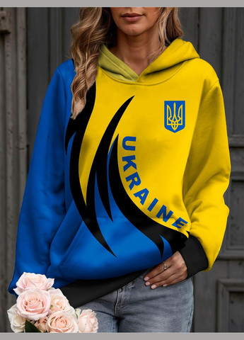 Жіноче худі патріотичне прапор Яскраво (323652223)