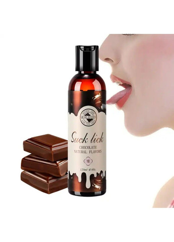 Лубрикант Suck Lick із ароматом шоколаду 120 ml CokeLife (284279513)