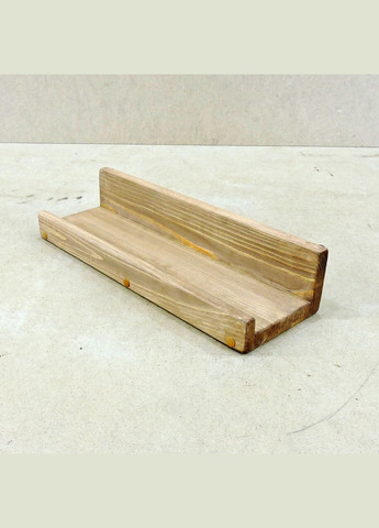 Настенная полка из дерева Хенкок 40 мускат (НСП-0031407) No Brand (328082413)