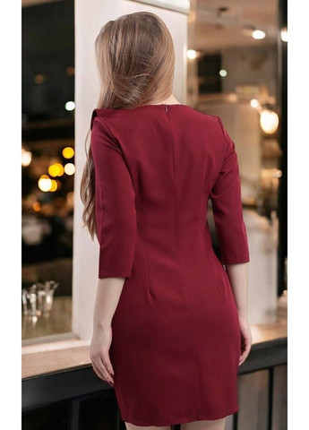 Бордовое платье женское бордовое Van Gils