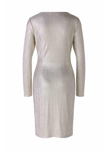 Срібна кежуал сукня жіноча срібна оверсайз Oui