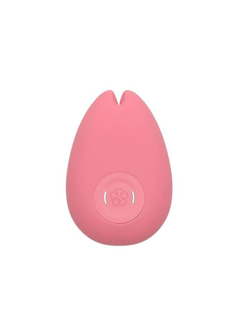 Минивибратор SAKURA Coral, раздвоенный кончик, 5 режимов, перезаряжаемый - CherryLove Iroha (332209630)