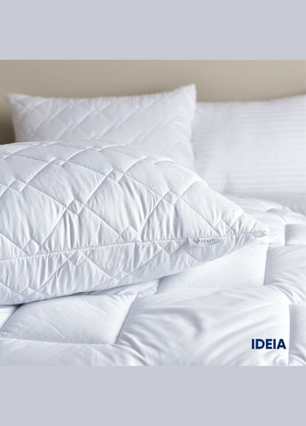 Подушка 50x70 - Standart Plus Готель стьобаний на блискавці білий IDEIA (315146406)