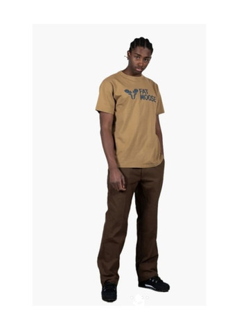 Хакі (оливкова) футболка Fat Moose