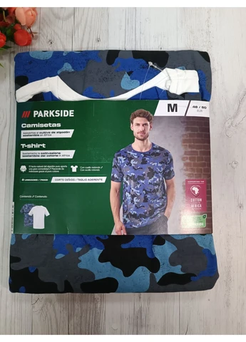 Комбинированная мужская футболка набор 2 шт Parkside