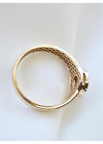 Золота каблучка AiR GOLD з фіанітами (17р) 700415-2к Харківська ювелірна фабрика (355795867)