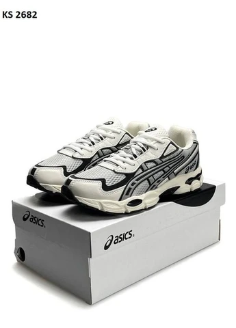 Серые летние кроссовки asics gel-nyc 2055 grey асикс гель нюк No Brand