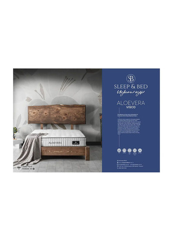 Матрац Алловера Виско 160x200 Sleep&Bed (356683953)
