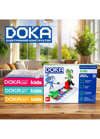 Конструктор электронный Чистая энергия (D70704) DOKA (323045387)