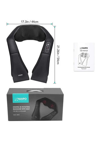 Массажер MGS-150DC Black Naipo (328569925)