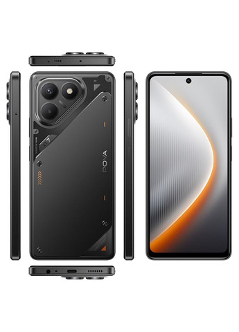 Смартфон Pova 7 Neo (LJ6) 8/256GB Geek Black (4894947086793) Tecno (370617443)