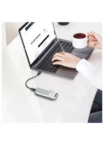 Кишеня зовнішня (K1695) Maiwo M.2 SSD NVMe 2280 ч-з USB4.0 Type-C 40Gbps (390002320)