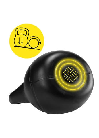 Гиря вінілова 24 кг Black Cornix XR-0434 (379003434)