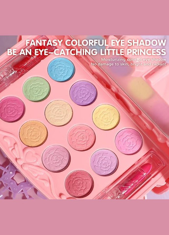 Набір дитячої косметики 166303, дитячій макіяж, манікюр, рожевий кольору, дитяча косметика для дівчаток HUANUO (333824195)