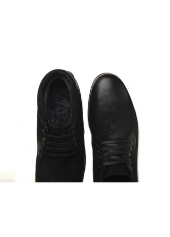 Черные зимние ботинки 7134647 45 цвет черный Roberto Paulo