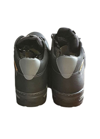 Черные зимние ботинки зимние No Brand