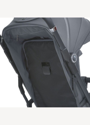 Коляска детская BEYA Midnight Gray прогулочная с чехлом для ножек в комплекте Серая (ME 1127-B) El Camino (334003775)