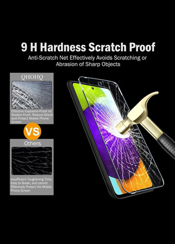 Набор защитного стекла для Samsung Galaxy A72 5G 3 для экрана, 3 для камеры No Brand (301854237)