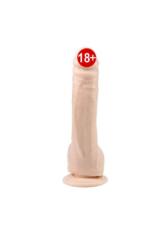 Вібратор на присосці Ballsy Super Cock MR.MARCUS' 9.9" з пультом керування Chisa (303884579)