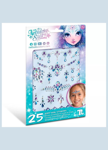 Набор кристаллов для тела Боди-арт Звездные узоры в ассортименте (11451) Nebulous Stars (326805465)