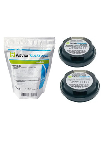 Засіб від тарганів Advion Cockroach гель комплект пастка 2 шт по 2 грам Syngenta (362712233)