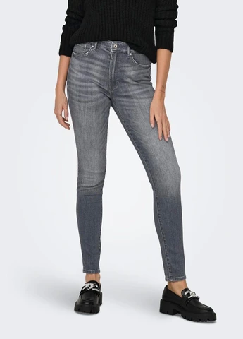 Джинси Skinny демисезон,серый, Only - (323585360)
