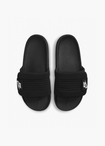 Черные мужские тапочки offcourt adjust black dq9624-001 Nike