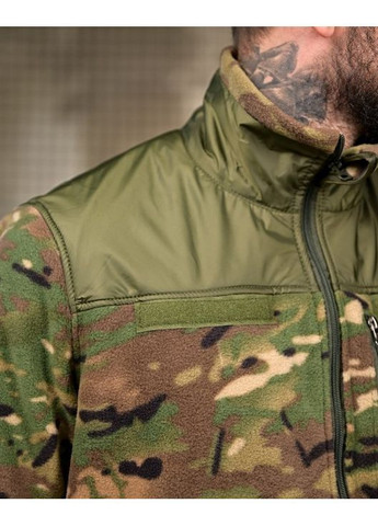 Тактична чоловіча тепла кофта на флісі мультикам No Brand (369000030)