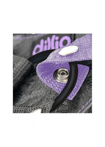 Страпон із підтяжками Dillio фіолетовий Pipedream (303881364)