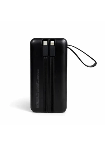 Портативний зарядний пристрій для телефона 50000 mAh Power bank KPG-508 павербанк з дисплеєм і ліхтарем Чорний King Power (380686734)