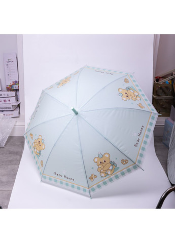 М'ятна} дитяча парасоля-тростина напівавтомат складна 94 см, м'ятний yiwu hp-23-11m (364684982)