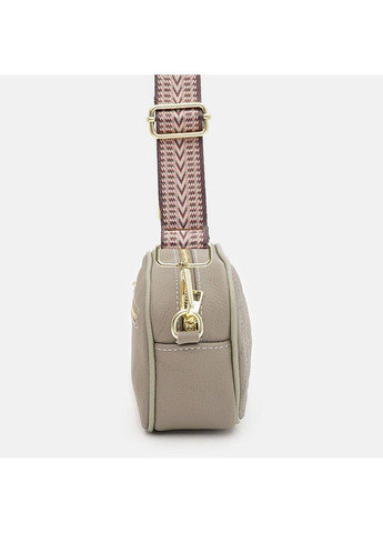 Женская кожаная сумка K16602gr-gray Borsa Leather (326487777)