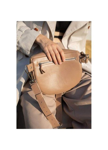 Сумка женская на пояс через плечо из натуральной кожи маленькая Карамельный 35418 The Wings (352165853)