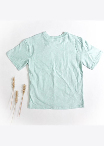 Зелена футболка н&м 116 см зелений артикул л350 H&M