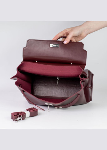 Сумка женская Шопер функциональная красная из экокожи NIUNIU (336493097)