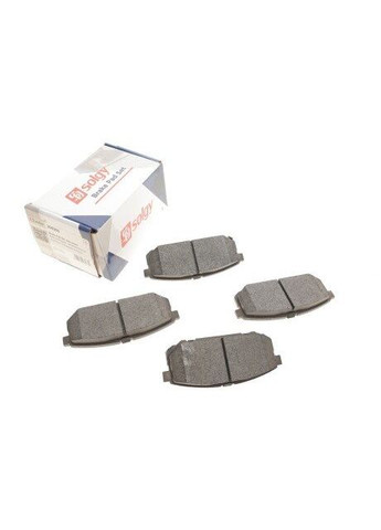 Колодки тормозные (задние) Kia Sorento I 02 209266 (opt-om) Solgy (370548921)