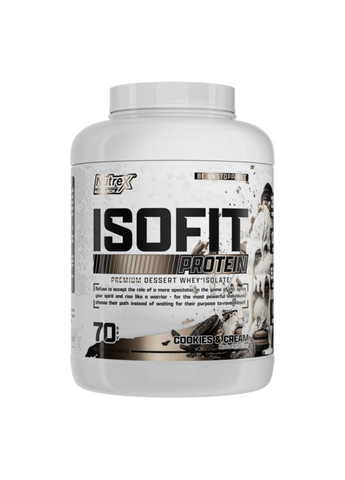 Протеин Isofit - 70srv Cookies Cream Nutrex (280932950)