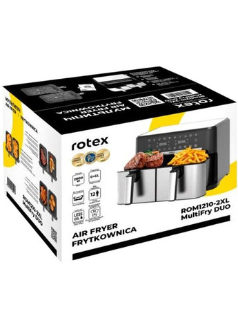 Мультипіч ROM1210-2XL MultiFry DUO Rotex (368575754)