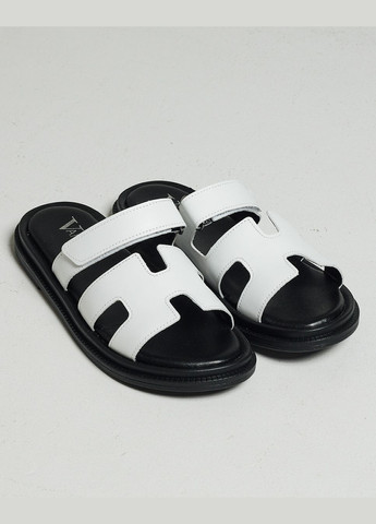 Шльопанці на липучці шкіра Vanessa (293337525)