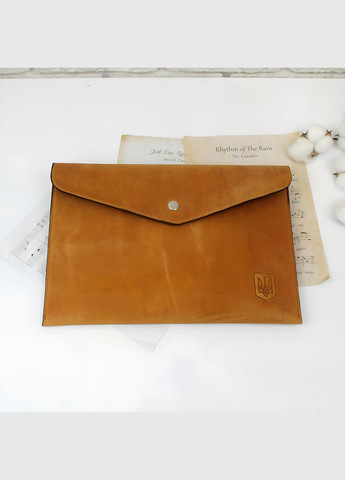 Папка для бумаг Crazy Horse натуральная кожа Койот STOK (301038424)