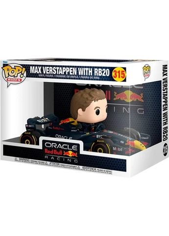 Фігурка POP! Rides Формула-1: Макс Ферстаппен С RB20 (83921) Funko (376827744)