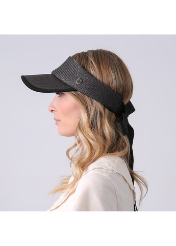 Козырек от солнца женский бумага черный АМИРА 444-430 LuckyLOOK 734-265 (323000898)