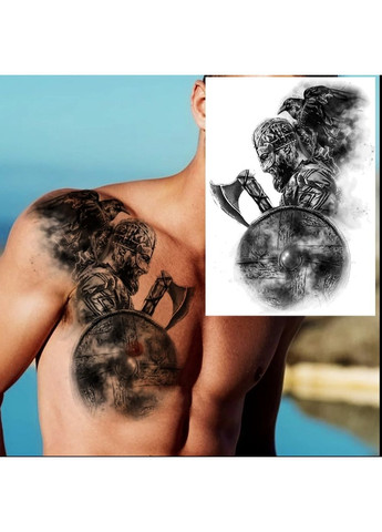 Тимчасове тату 8 Спартанців 8 тимчасових татуювань Tattoo (366891001)