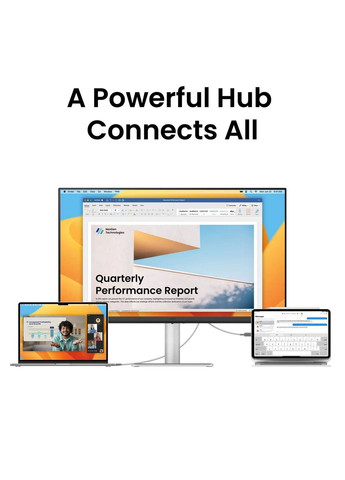 Монітор 27" MA270U (9H.LMWLB.QBE) Silver BenQ (360417758)