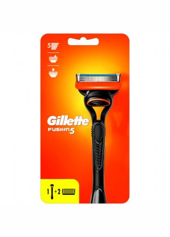 Станок для гоління Gillette fusion5 з 2 змінними картриджами (268144498)