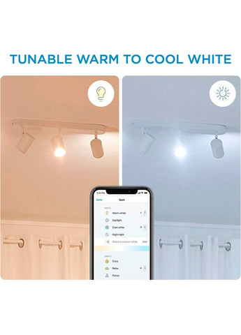 Розумний світильник IMAGEO Spots накладний точковий 3x5W 2200-6500K RGB Wi-Fi White (929002658901) WiZ (322939083)