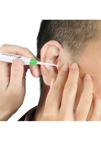 Паличка з підсвічуванням для чищення вух CFE930 Білий із зеленим No Brand (368565491)