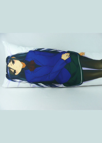 Дакiмакура 150 х 50 см Kuroyukihime Куроюкихиме Подушка обнімашка аніме двостороння знімна наволочка Viva (346057753)